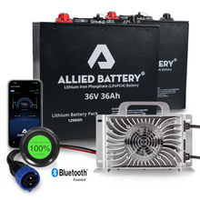 Load image into Gallery viewer, Allied 36V "Drop-In" Lithium Golf Cart Battery Conversion Kit
